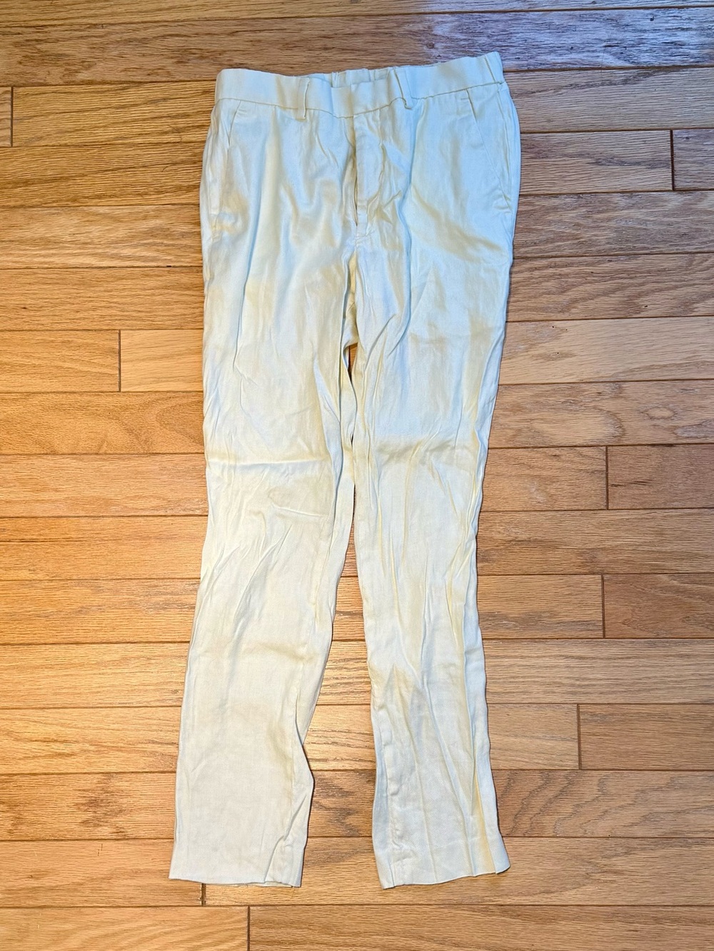 Express Men's Linen Cream Pants